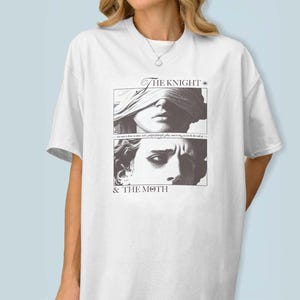 The Knight and the Moth T-Shirt: Rachel Gillig Bookish Design
