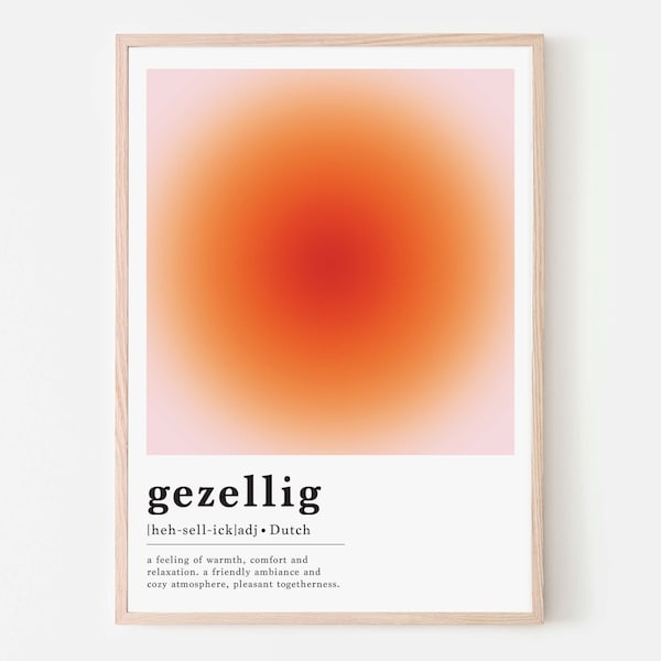 Gezellig Quotes Etsy Australia
