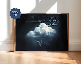 Xaden Riorson Quote Poster: Fourth Wing Inspired Wall Art (Digital Download)
