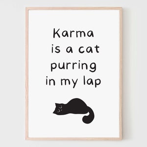 Karma Is A Cat Poster| Minimalistic Poster| Wall Art|Midnight Swiftie Wall Art|Snow on the beach Lyrics Digital Download|TS Music Home Decor