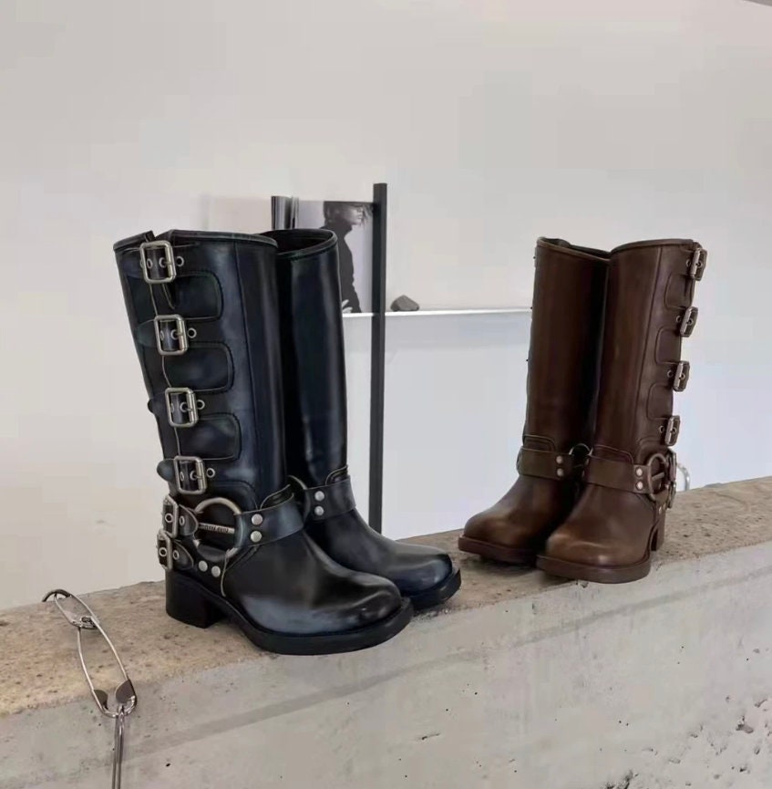 Miu Miu Boots - Etsy Canada