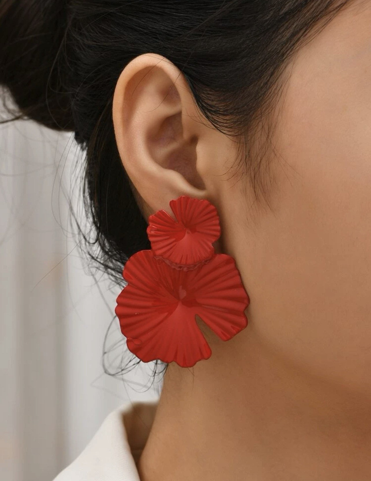 Buy Beautiful Red Long Earrings Online  Odette