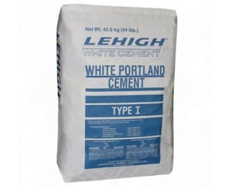 Ciment Portland de type I (blanc et gris)