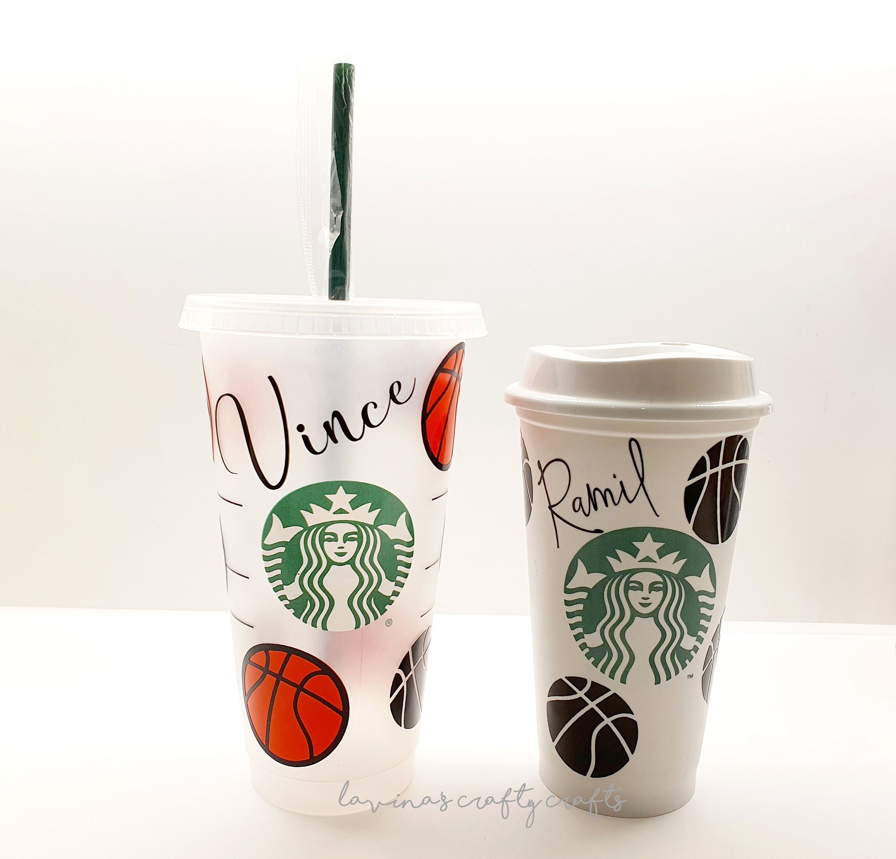Dottie Digitals - Basket Ball Mom Starbucks SVG Cold Cup - svgs PNG DXF  Cutting File 24oz Basketball Venti - Sport Hoops Coffee Vinyl Wrap Mom Life