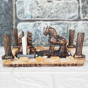Hector Achilles Trojan Trinket Stand