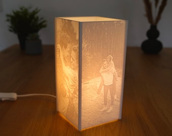 Personalisierte Lampe Nachttisch Fotos