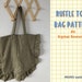 Ruffle Tote Bag Sewing Pattern - Etsy