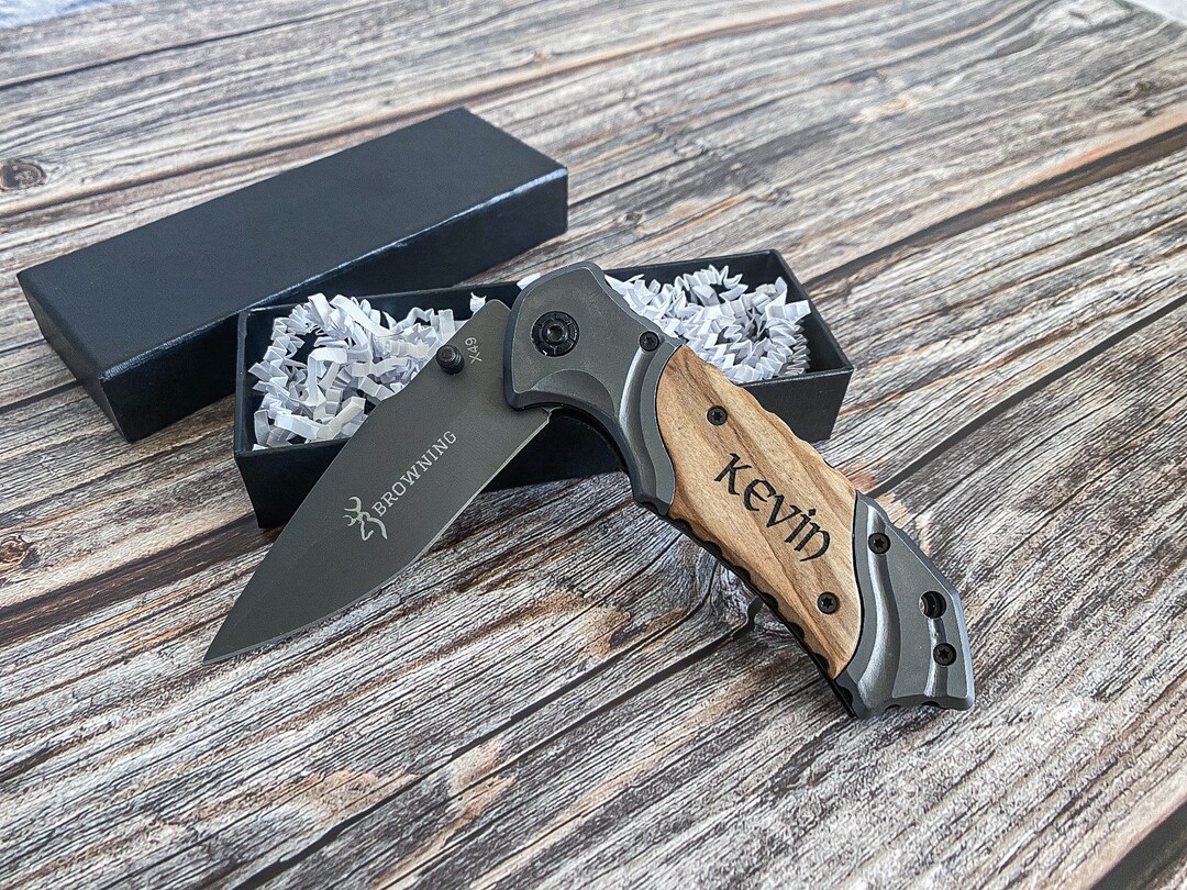 Personalized Engraved Folding Knives Gifts for Him Engraved Etsy