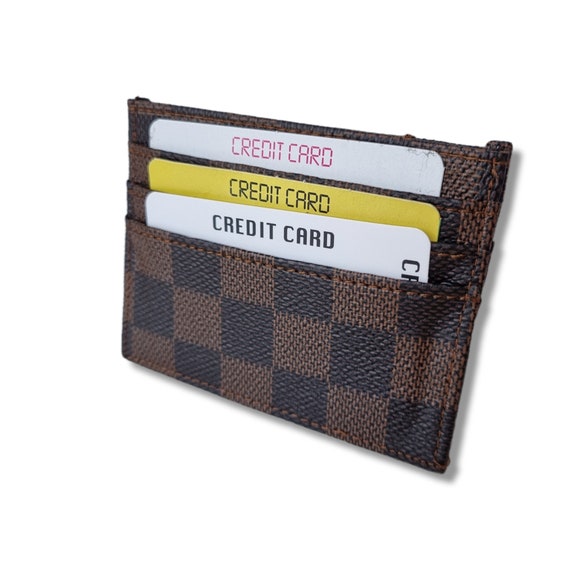 Slim Leather Card Holders Mini Credit Card Wallet Unisex 