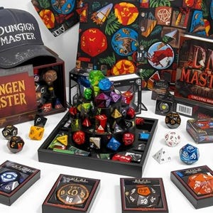 Dungeon Master Premium Mystery Package, Gaming Accessories, Dm Specialty Item, Role Playing Game (Rpg) Supplies, Dungeon Master Training Kit