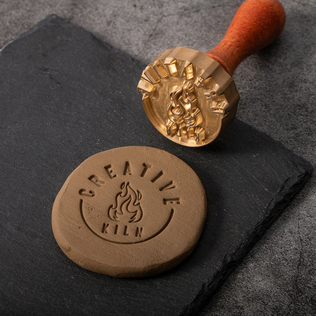 Custom Clay Stamps, Custom Brass Stamps, Custom Soap Stamps, Handmade