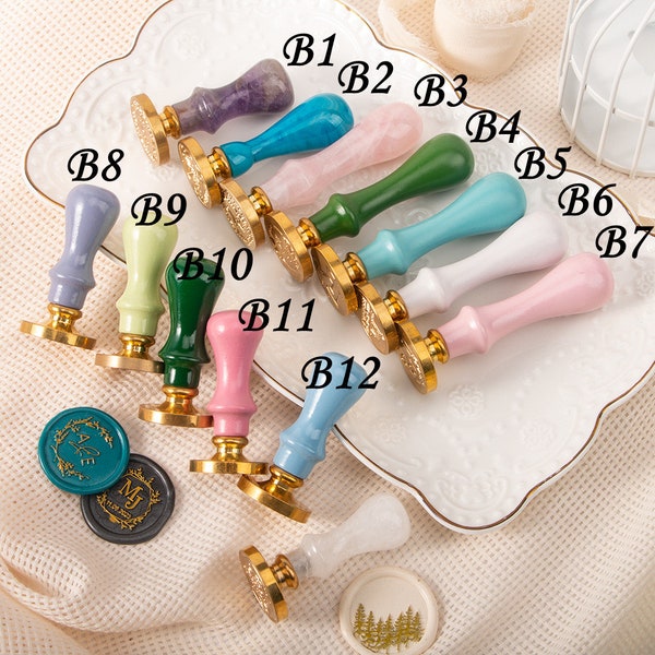 Wooden Handle Stamp Etsy