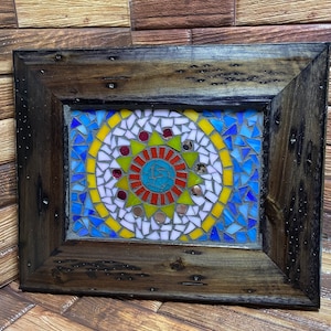 Art Glass Mosaic Mandala