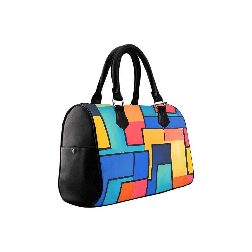 Metrocity Color Block Solid Colored Ivory Satchel One Size - 81% off