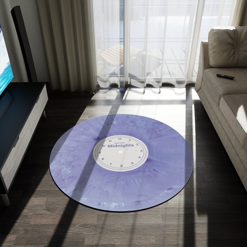 Taylor Swift Midnights Vinyl Rug Midnights Merch Etsy
