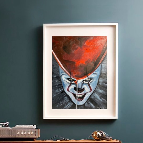 Scary Oil Painting Etsy