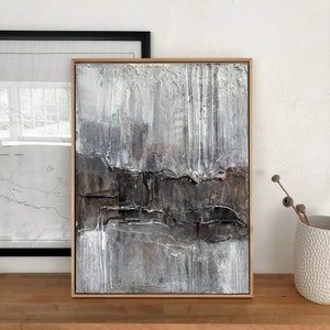 Textured plaster wall art unique 3d artwork neutral wabi sabi art one of a kind abstract wall sculpture art industrial aesthetic room decor