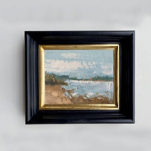 Kalifornien Küsten Kunst Ozean Ölgemälde auf Leinwand abstrakte Kunst moderne Kunst Strand Wandkunst