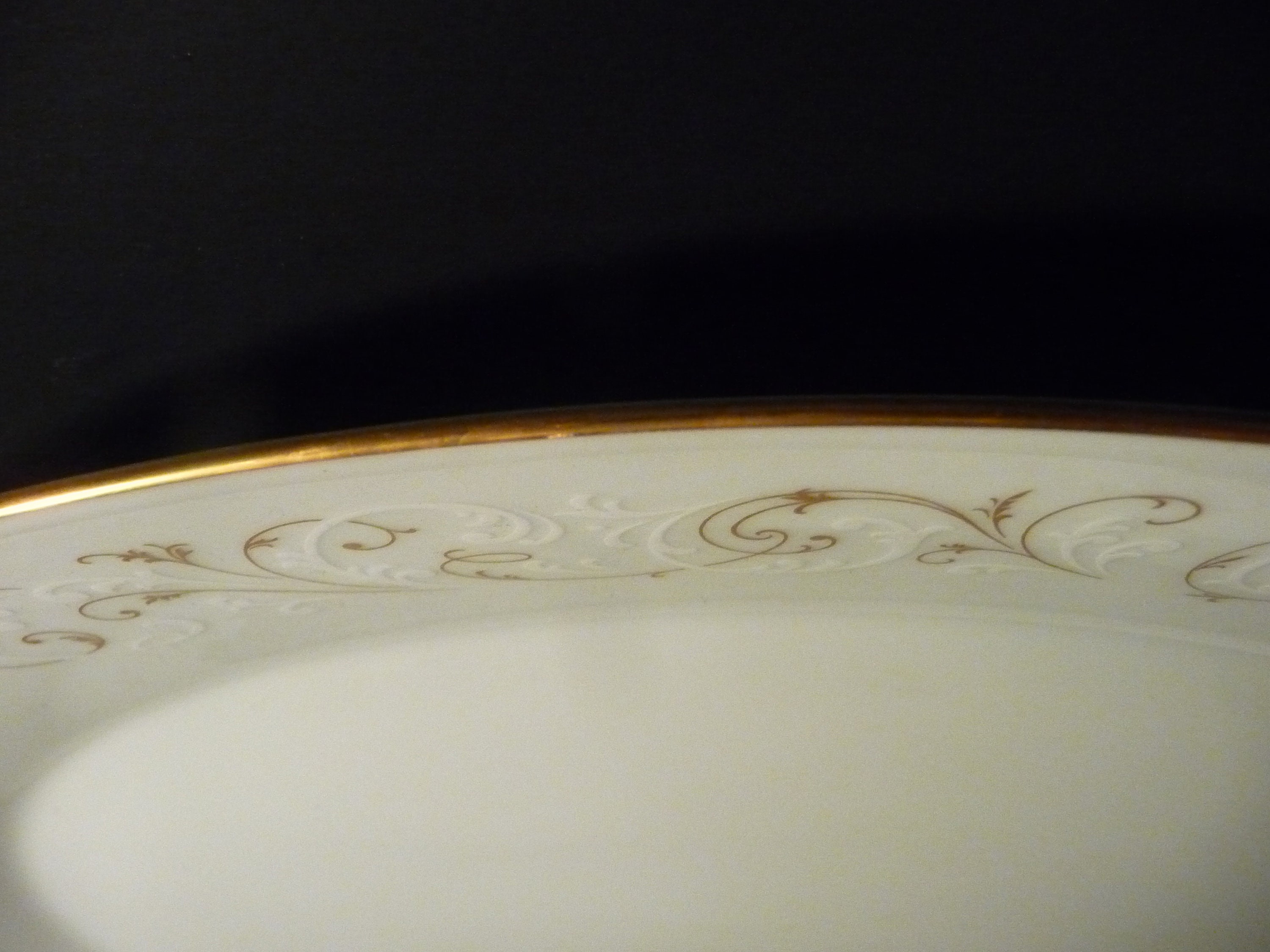 Noritake Japan Duetto Platter 6610 Noritake Large Platter Etsy