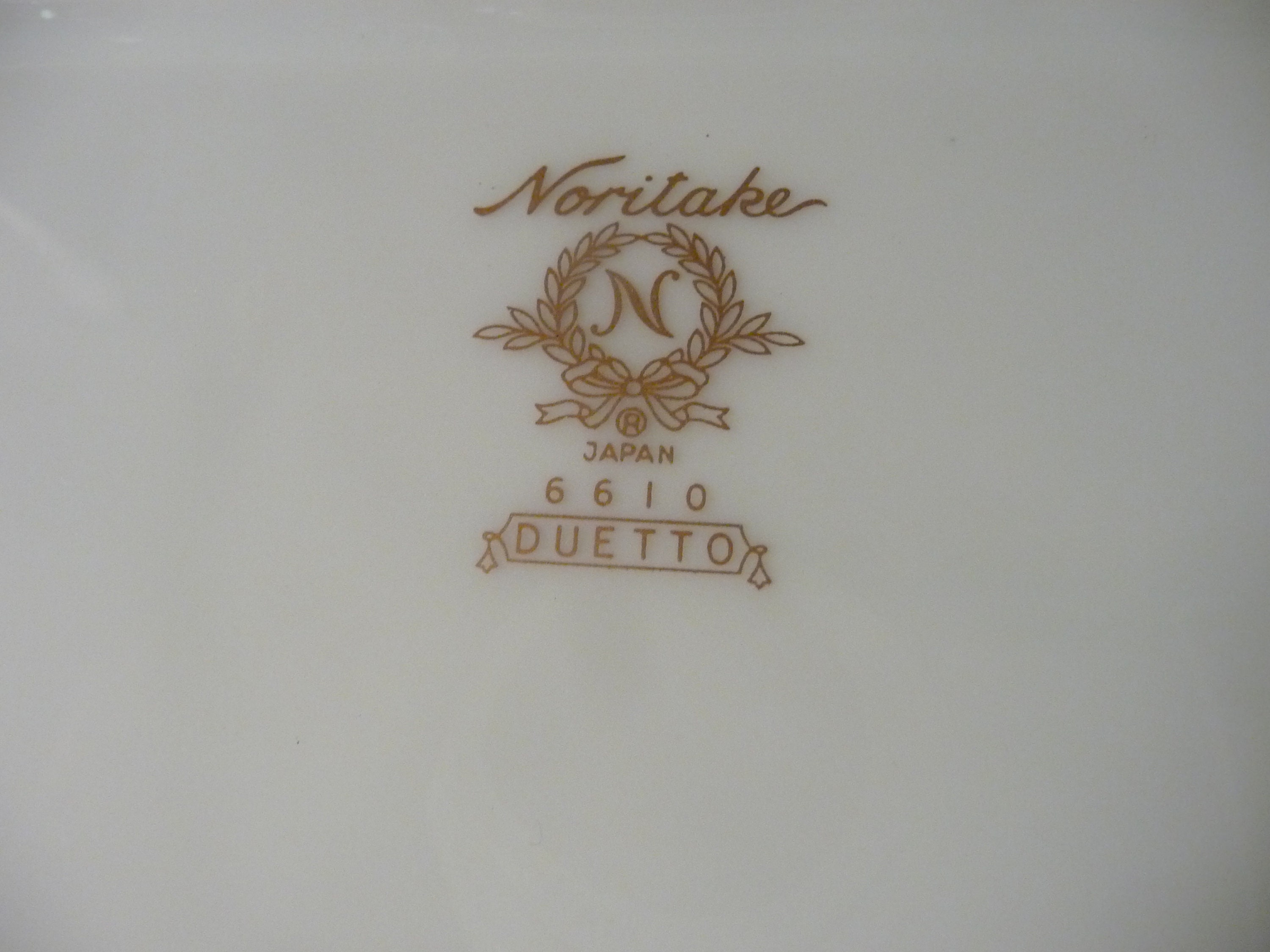 Noritake Japan Duetto Platter 6610 Noritake Large Platter Etsy
