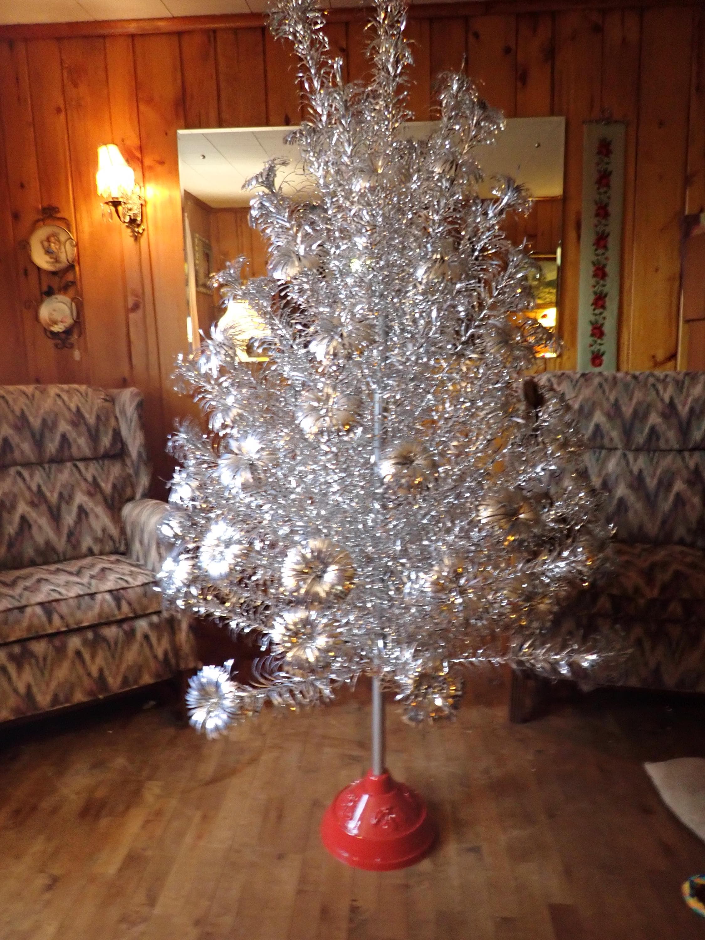 Aluminum Pom Pom Christmas Tree - Etsy