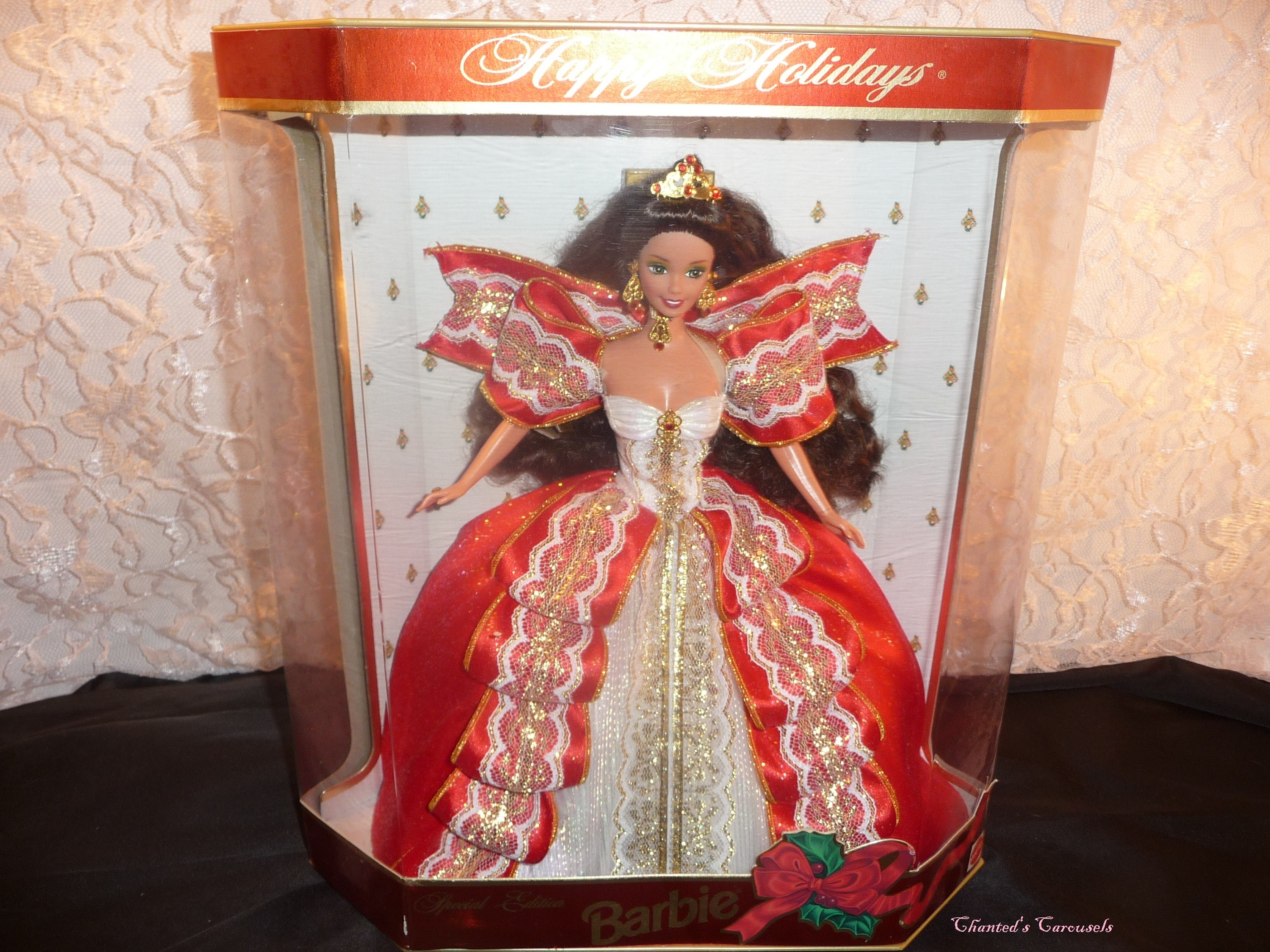 1997 Happy Holiday Special Edition Barbie Doll, Mint Condition, 10th Anniversary, Rare Find