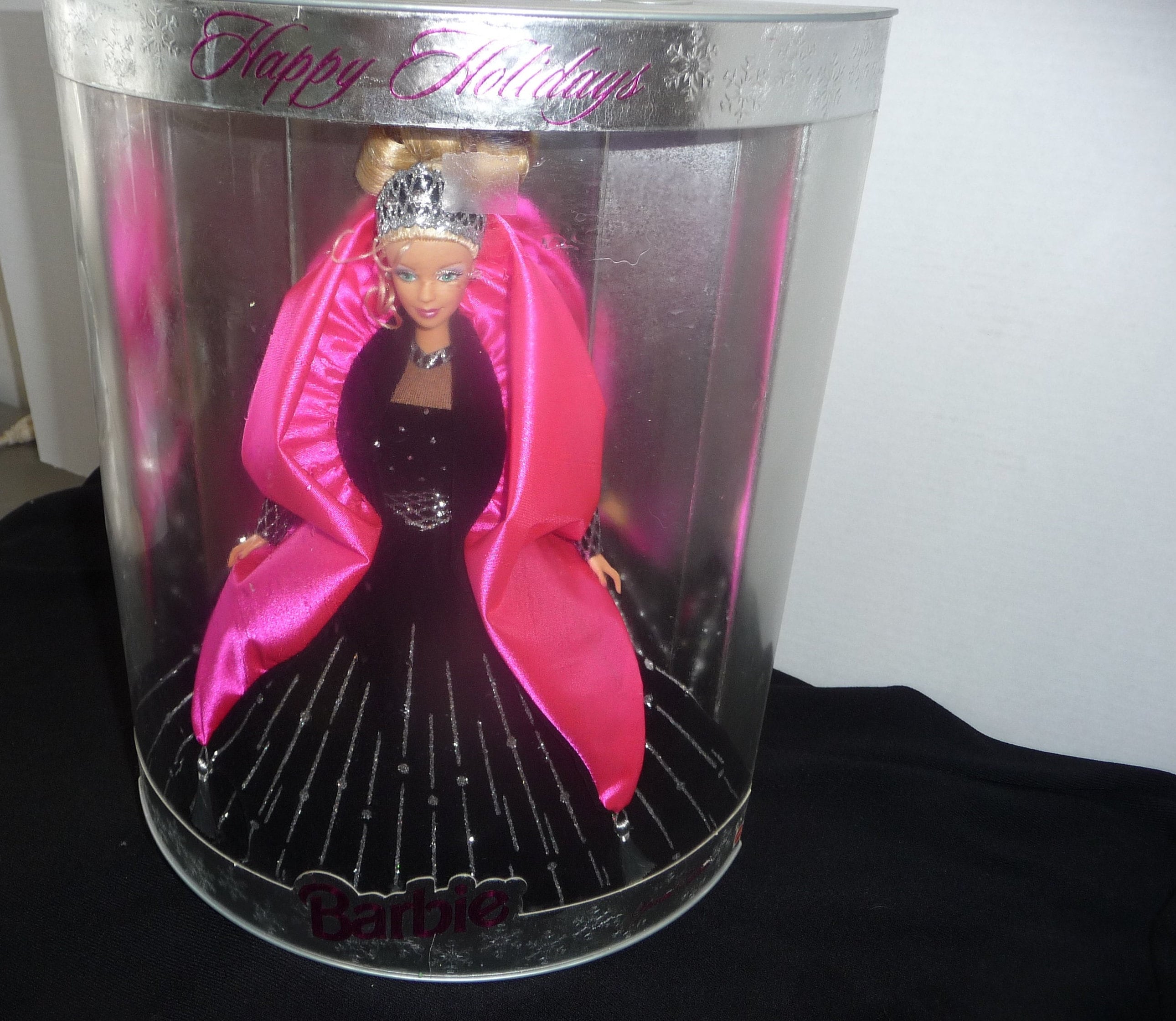 Barbie, Happy Holidays Barbie, 1998, 6th in Series, Special Edition, Rare, Misprint, Christmas