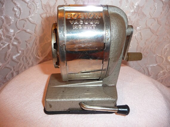 Vintage Boston Vacuum Standard Pencil Sharpener Standard