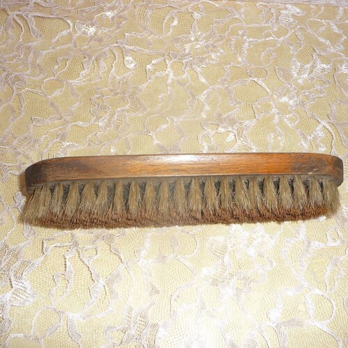 Vintage Early 1900's Advertisement shops Shoe Shine Brush | Antique 8 Inch Shoe Brush | Wooden Advertisement Brush | Lake Superior Produce Co