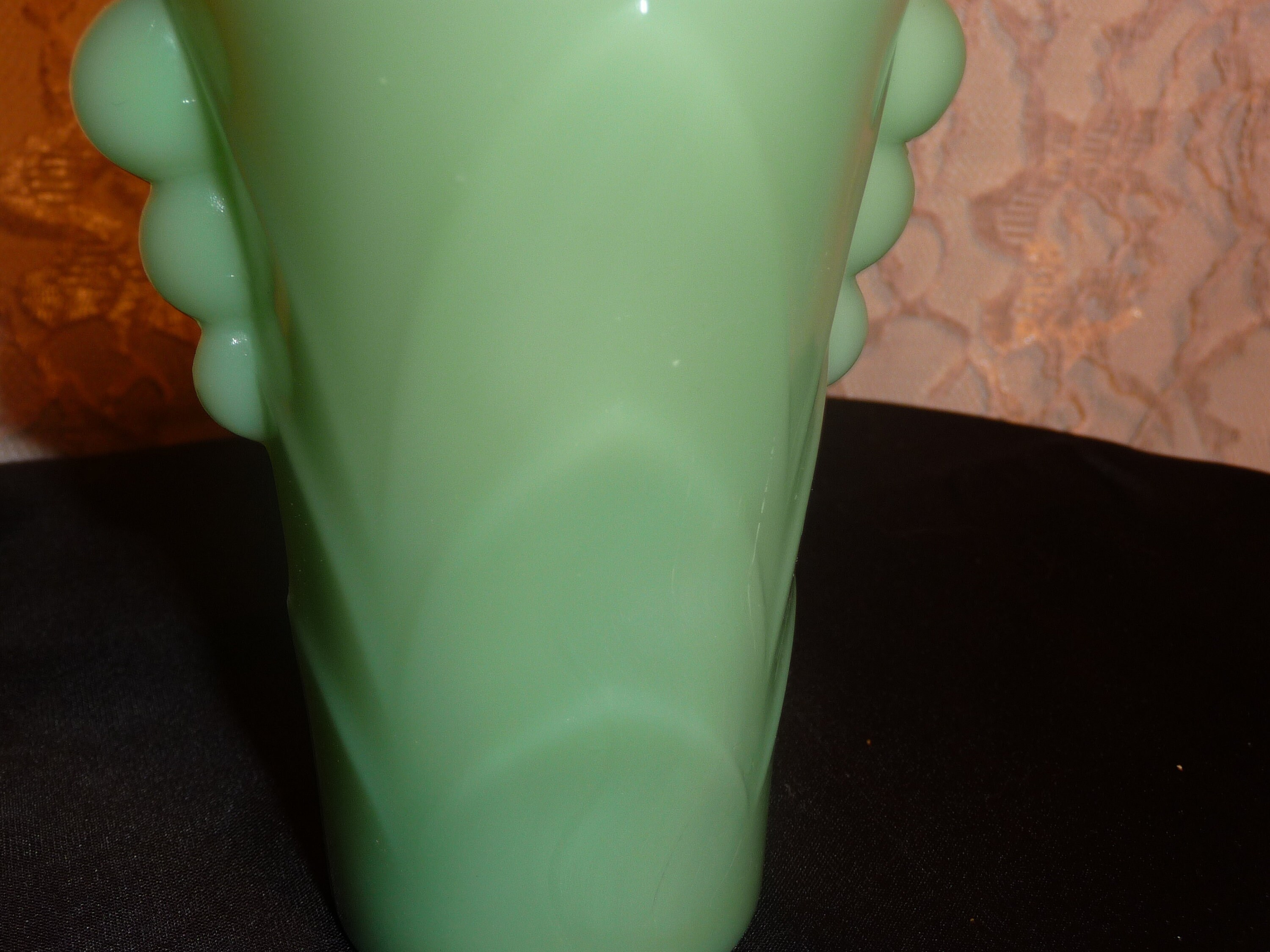 Vintage Jadeite Flower Vase Fire King Jadeite Planter Etsy