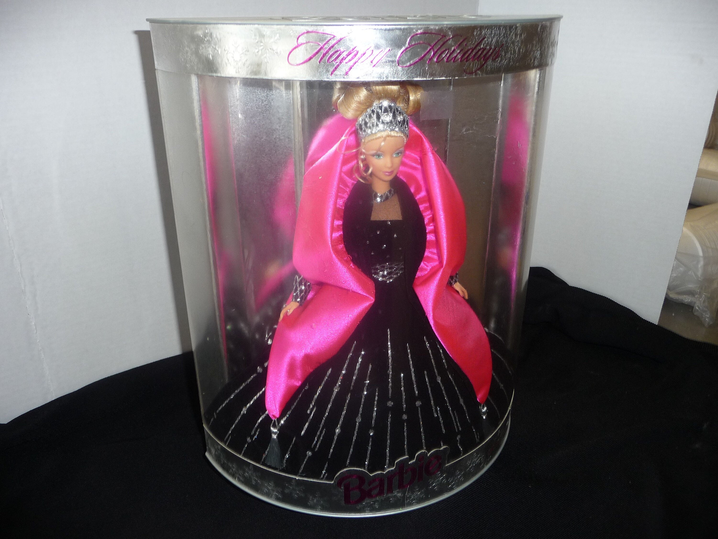 Barbie, Happy Holidays Barbie, 1998, 6th in Series, Special Edition, Rare, Misprint, Christmas