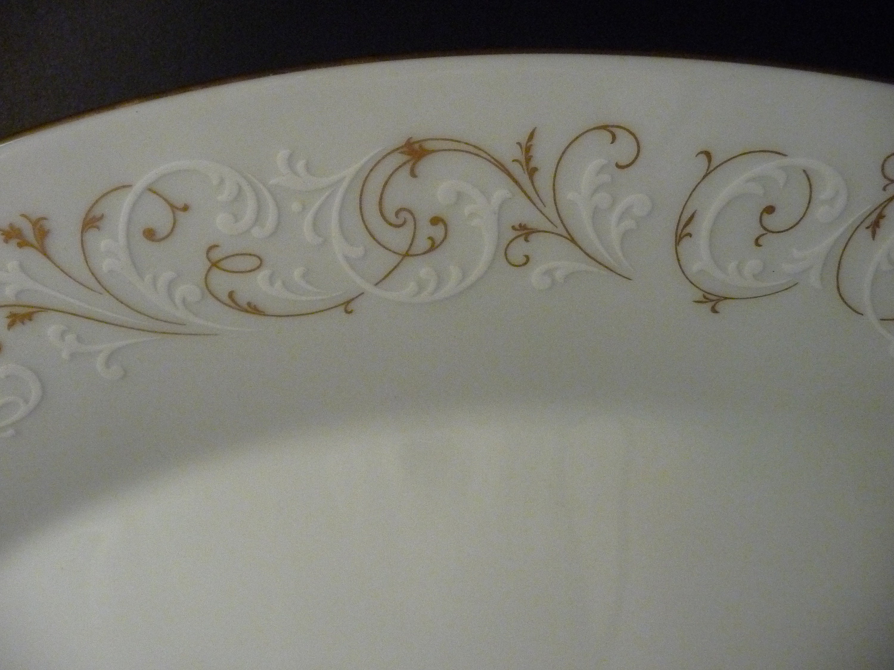 Noritake Japan Duetto Platter 6610 Noritake Large Platter Etsy