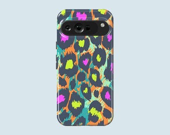 Colourful Leopard Print Phone Case Animal Print Phone Cover Fit For Google Pixel 10 Pro XL 9A 9 Pro XL 8 8A 7A 7 Pro Pixel 6 Pro 6A 3A 2 XL