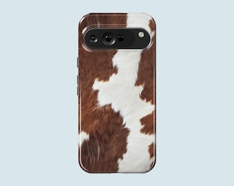Cow Print Aesthetic Phone Case Animal Print Phone Cover Fit For Google Pixel 10 Pro XL 9A 9 Pro XL 8 8A 7A 7 Pro Pixel 6 Pro 6A 3A 2 XL