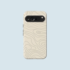 Custodia per telefono con linee minimaliste, custodia astratta adatta per Google Pixel 10 Pro XL 9A 9 Pro XL 8 8A 7A 7 Pro Pixel 6 Pro 6A 3A 2 XL