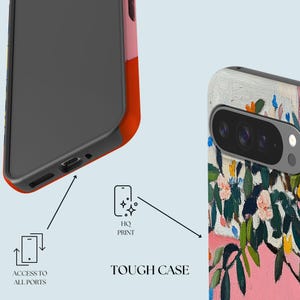 Cat Painting Phone Case Cat Lover Phone Cover Fit For Google Pixel 10 Pro XL 9A 9 Pro XL 8 8A 7A 7 Pro Pixel 6 Pro 6A 3A 2 XL image 4