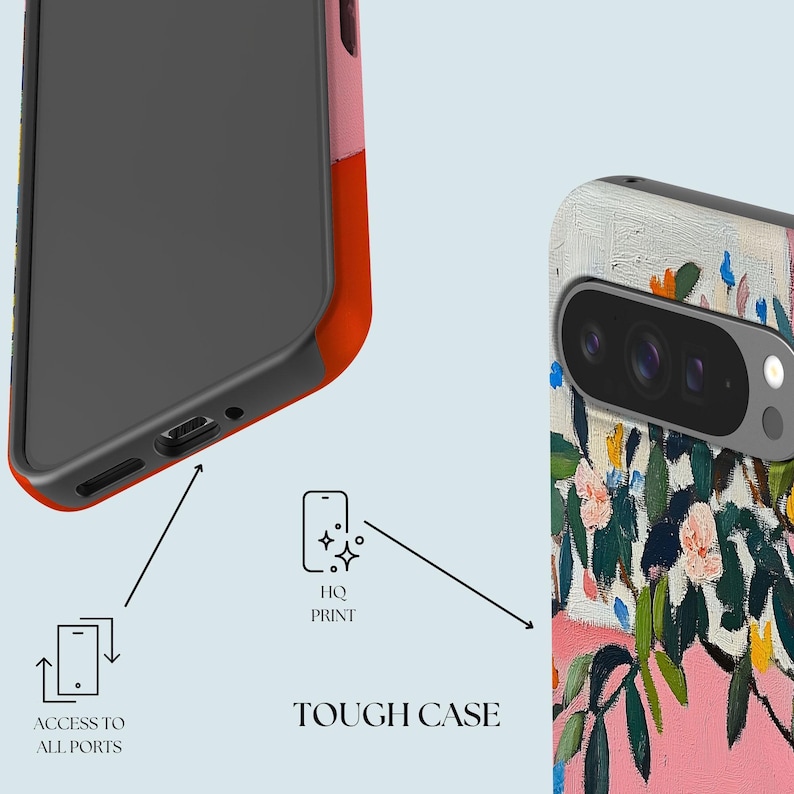 Cat Painting Phone Case Cat Lover Phone Cover Fit For Google Pixel 10 Pro XL 9A 9 Pro XL 8 8A 7A 7 Pro Pixel 6 Pro 6A 3A 2 XL image 4