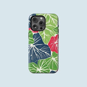 Abstract Leaves Phone Case Tropical Jungle Leaf MagSafe Phone Cover Fit for iPhone 17 Pro Max 16 Pro Max 15 14 13 Pro 12 11 Pro XS XR 8 Plus