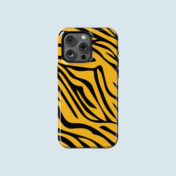 Magsafe Case Yellow Iphone Xs Case Yellow Stripe Colorful Phone