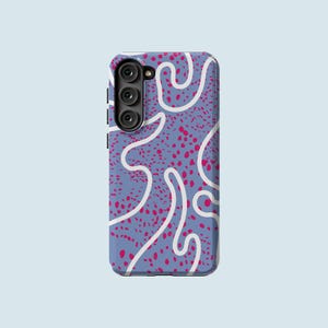 Polka Dots Phone Case Pastel Phone Cover Fit For Samsung Galaxy S25 S24 FE S23 Ultra S23 Plus S22 Ultra S20 FE Note 20 Ultra Note 10