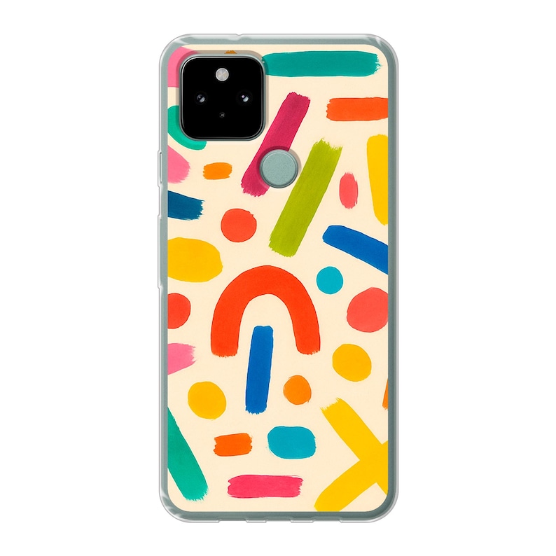 水玉模様のレトロデザインのスマホケースカバー（Google Pixel 10 Pro XL 9A 9 Pro 8A 8 Pro 7A 7 Pro 6 6A 3A 4XL 5 OnePlus 13 12R 11 10 Pro対応） 画像 5