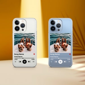 Custom Music Plaque Phone Case Song Album Cover Fit for iPhone 15 Pro 14 11 12 13 XS 7+ 8 Samsung S24 S23 FE S22 A51 A52 A53 A70 Huawei P30