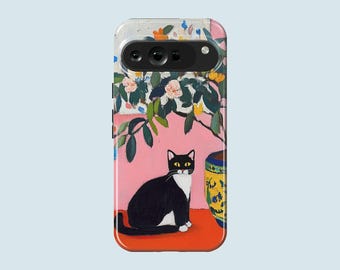 Cat Painting Phone Case Cat Lover Phone Cover Fit For Google Pixel 11 Pro XL 10A 10 Pro 9A 9 Pro XL 8 8A 7A 7 Pro 6 Pro 6A