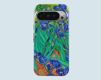 Irises Painting Phone Case Vincent Van Gogh Painting Phone Cover Fit For Google Pixel 11 Pro XL 10A 10 Pro 9A 9 Pro XL 8 8A 7A 6 Pro 6A
