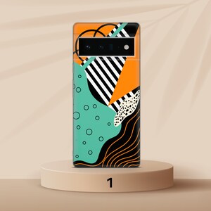 Polka Dots Phone Case Pastel Matte Cover for Google Pixel 10 Pro XL 9A 9 Pro 8A 8 Pro 7A 7 Pro 6 6A 3A 4XL 5 OnePlus 13 12R 11 10 Pro Design 1