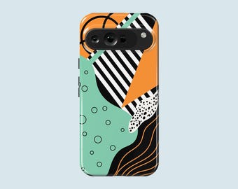 Art abstrait coque de téléphone à pois pour Google Pixel 10 Pro XL 9A 9 Pro XL 8 8A 7A 7 Pixel 6 Pro 6A 3A 2 XL