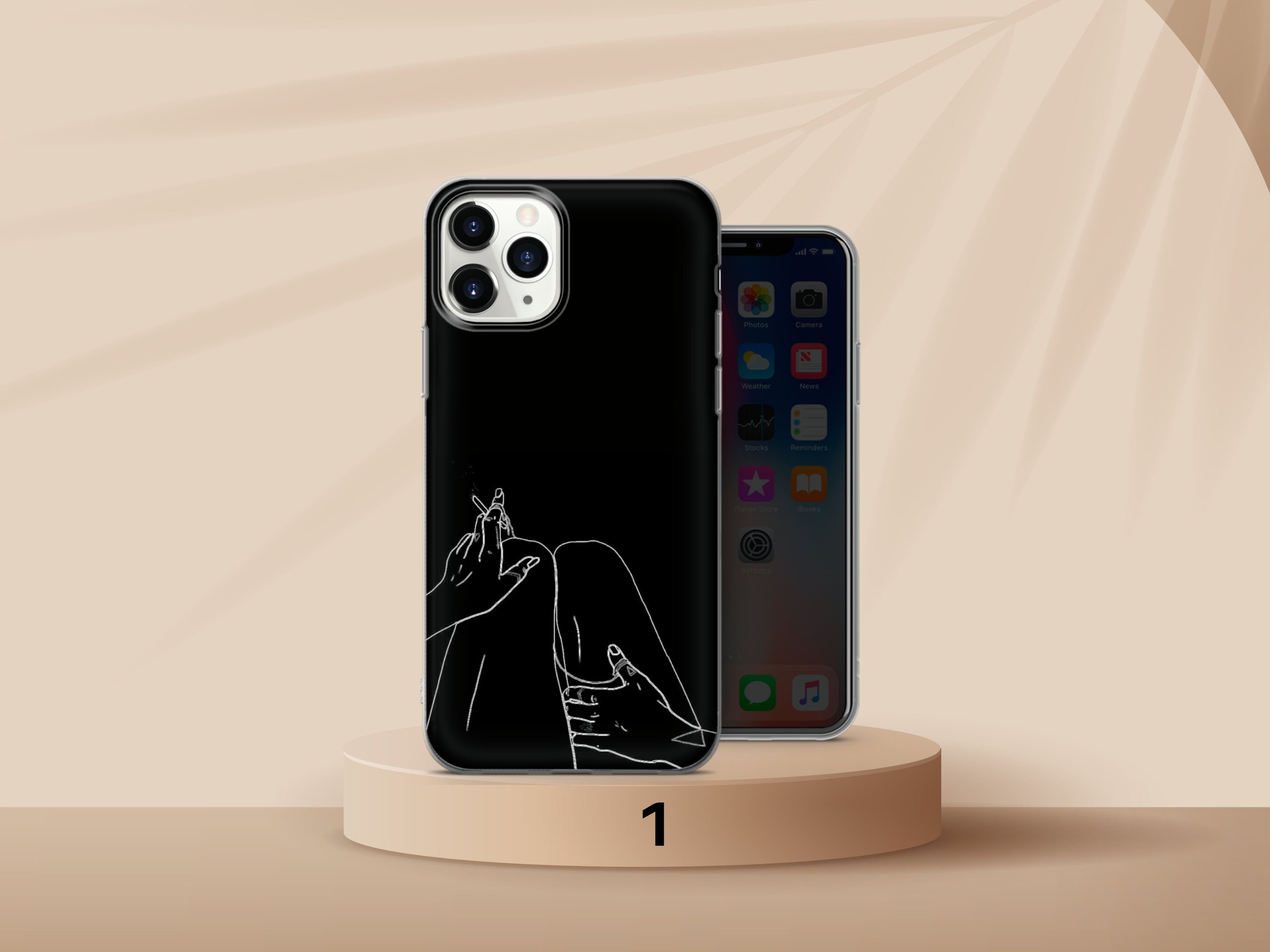 One Line Art Phone Case Minimalistic Art Cover Fit for iPhone 17 Pro Max 16  15 14 13 12 13 11 Samsung S25 S24 S23 FE A56 A16 Huawei P30 Pro - Etsy