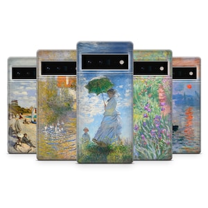 Claude Monet Handyhülle Malerei Kunst Abdeckung Fit für Google Pixel 9A 9 Pro XL 8A 8 Pro 8 7A 7 Pro 7 6 6A 6 Pro 3 3XL 4 4XL OnePlus Pro 10