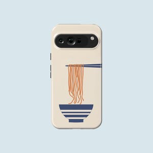Funda de teléfono estética de ramen japonés compatible con Google Pixel 10 Pro XL 9A 9 Pro XL 8 8A 7A 7 Pro Pixel 6 Pro 6A 3A 2 XL