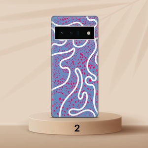 Polka Dots Phone Case Pastel Matte Cover for Google Pixel 10 Pro XL 9A 9 Pro 8A 8 Pro 7A 7 Pro 6 6A 3A 4XL 5 OnePlus 13 12R 11 10 Pro Design 2